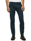 Pepe Jeans - Mens Slim Fit Stretch Chino Pants Trousers - Charly Navy Blue
