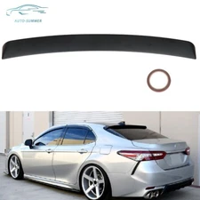 For 2012 2013 2014 Toyota Camry Rear Roof Spoiler Lip Wing Matte Black