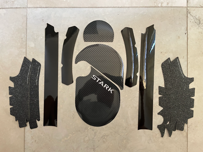 #ad #ad STARK VARG Frame Guard Graphics Decals Grip Tape Black Lower Frame Guards $59.00