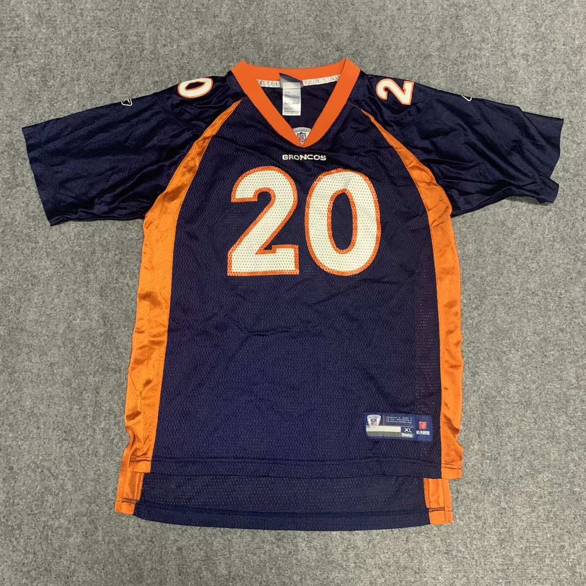 DENVER BRONCOS BRIAN DAWKINS JERSEY SIZE YOUTH XL 18-20 | eBay