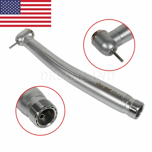 Dental Fiber Optic LED Turbine Handpiece Push 2/4Hole E-generator fit NSK NPX - Picture 16 of 30
