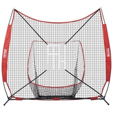 7x7ft Heavy Gauge Baseball Backstop with Industrial Grade Materials All Weather
