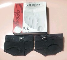 NEW Capezio FootUndeez Black Size P Petite Lyrical Contemporary Jazz Dance Thong