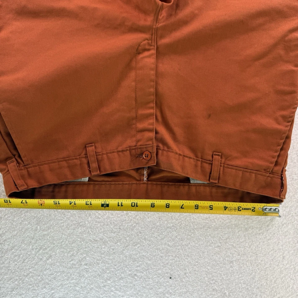 Dickies Y2K Multi Pocket Work Shorts Adult 38” Mars Red Orange Baggy Skater - Image 4 of 4