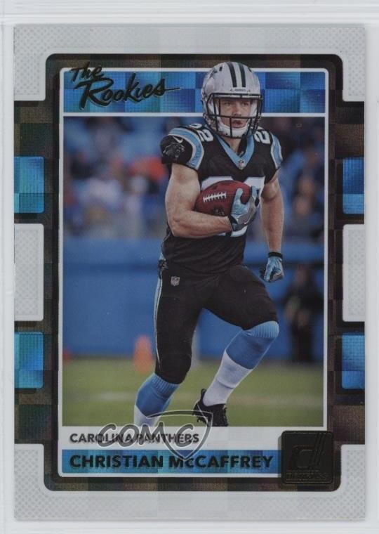 Christian McCaffrey Panini Donruss the Rookies #5 Base