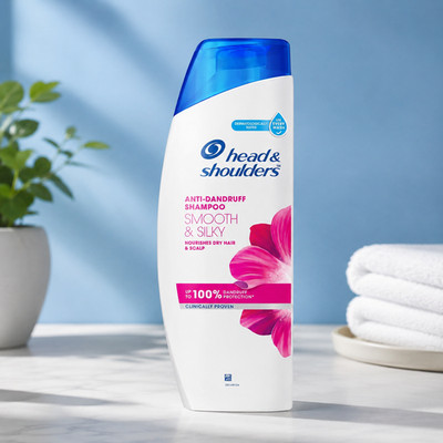 Head & Shoulders Smooth & Silky Anti Dandruff Shampoo - 340 ml