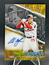 2021 BOWMAN'S BEST ANDREW VAUGHN BEST OF 2021 GOLD LAVA Refractor RC AUTO /75