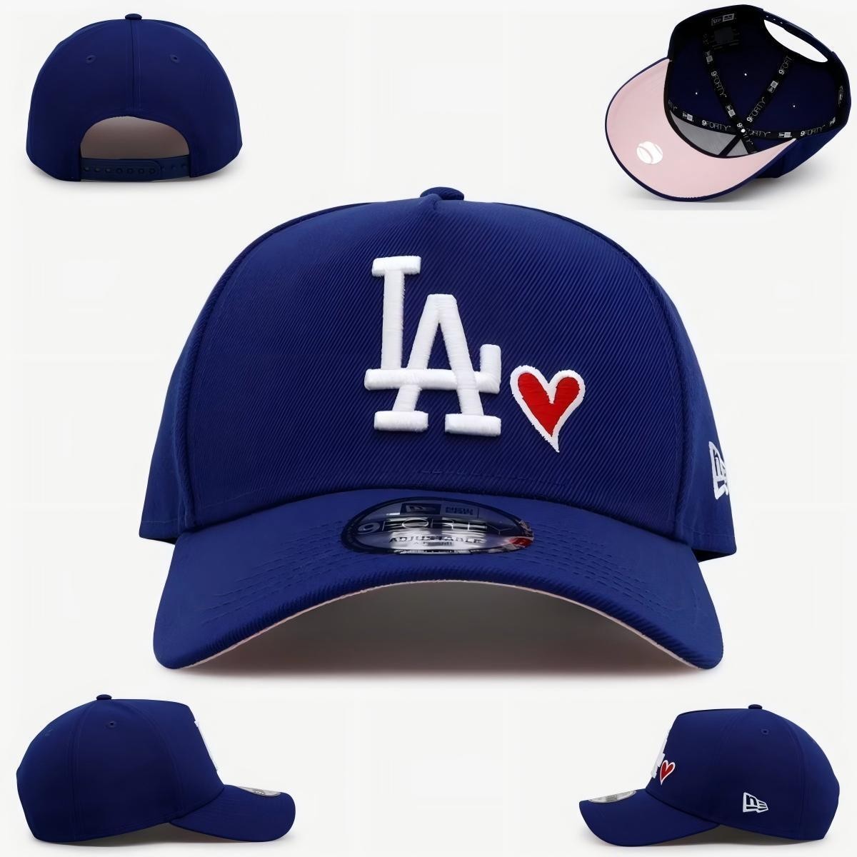 Los Angeles Dodgers Adjustable Snap Hat 9FORTY MLB Baseball Men's LA Cap A-Frame