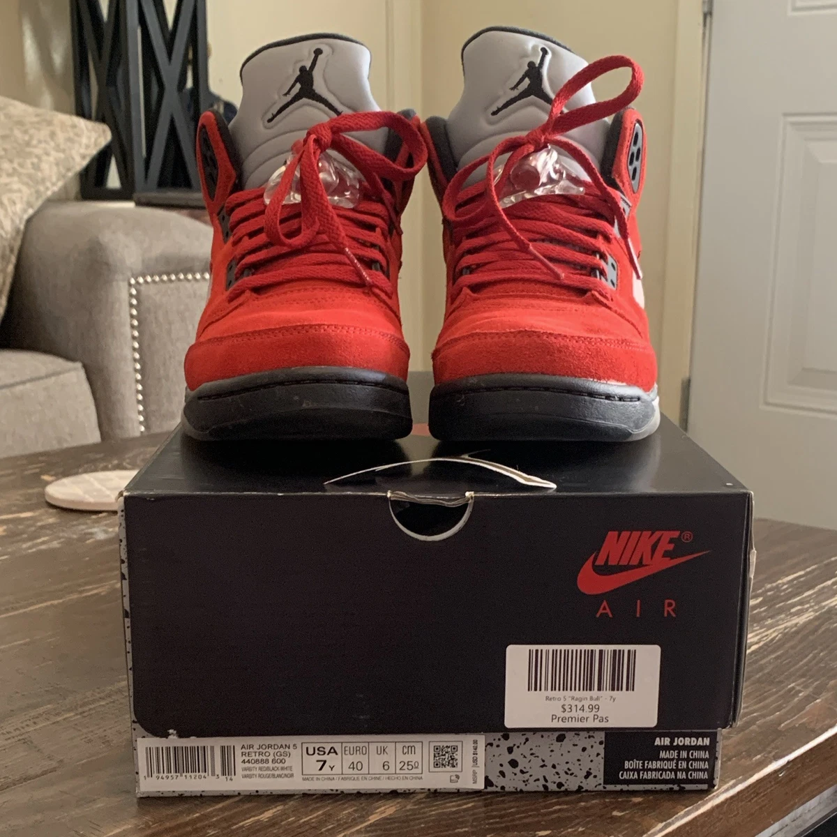 Jordan 5 Retro Red Suede for Sale | Authenticity Guaranteed | eBay