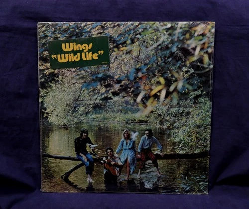 PAUL McCARTNEY & WINGS~VERY RARE SEALED LP~WILD LIFE~1976 USA PRESS~W/STICKER