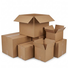 Single Wall Boxes Postal Mailing Cardboard Packing Moving Cartons Storage Boxes