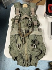 Vietnam War US Navy MA-2 Integrated Torso Harness Flight Suit 1963 Small Regular