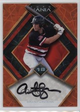 2023 Wild Card Mania Diamond Orange Kaleidoscope /10 Grant Lavigne Auto 2y0