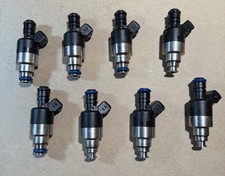 Holley Boschev1 Style 48 Lbhr Performance Fuel Injectors - Set Of 8