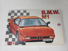 ESCI BMW M1 1/24 Scale Plastic Model Kit With Instructions And Parts
