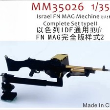 Mosaico modelo FiveStar MM35026 1/35 máquina israelí FDI FN MAG