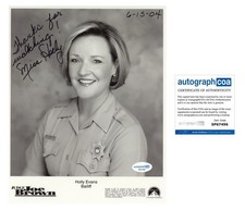 Holly Evans "Judge Joe Brown" Bailiff AUTOGRAPH Signed 8x10 Photo ACOA