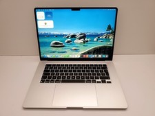 Apple MacBook Air M3 2024 15 inch 256GB 10C GPU 97% Battery - Silver - E638 -VAT
