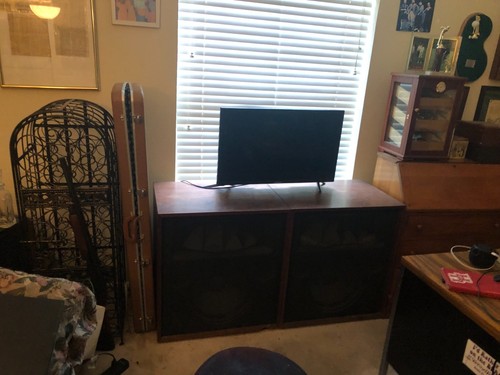 Two Vintage Altec Valencia 846B Speakers