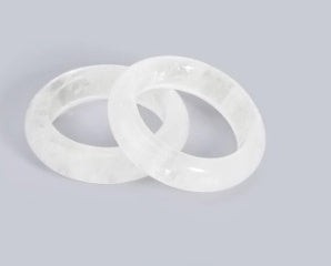 Edelstein-Ring aus Naturstein   In EU-Größe 54 oder 60 | Minimalistisch & kra...