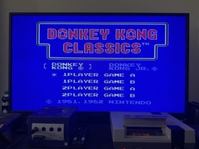 Donkey Kong Classics (Nintendo Entertainment System, 1988) - Autentico