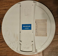 Rare 1970s Nashua 4420 Removable Disk Pack 14" Mainframe Hard Drive Cartridge
