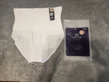 NWT Shapermint Empetua White All Day Every Day Shaper Panty Brief 3XL