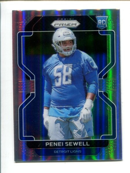 Penei Sewell Panini Prizm #429 Silver