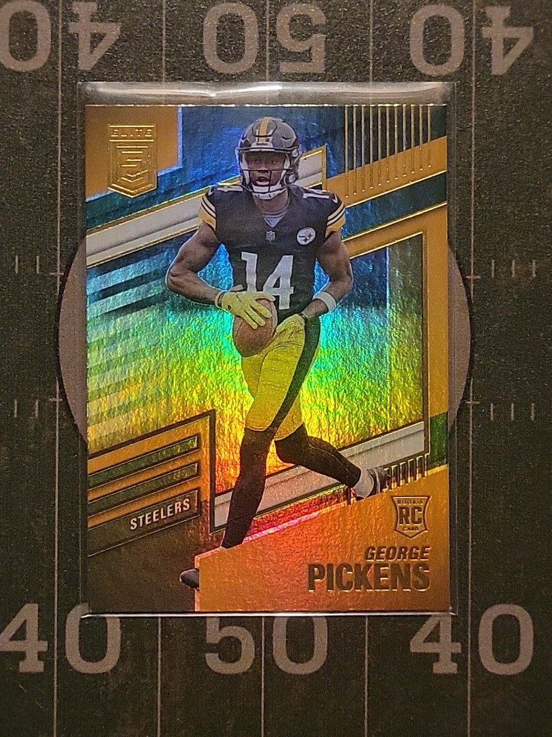 2022 Panini Donruss Elite - Rookies George Pickens #125 Green (RC)