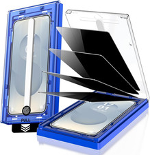 -4 Pack for Galaxy S25 Plus/ S24 plus 6.7" Privacy Screen Protector, 100 Fing