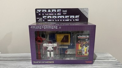 Takara E-Hobby Collector's Edition G1 Transformers C-116 Twincast w/Flip Sides