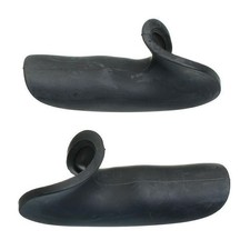 2pcs Steering Wheel Thumb Grips Parts - Black For Renault Sport RS Clio MKII 172