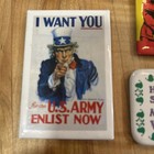 3  Magnets Toolbox Gas Station Vtg Decore Uniform Antique Sign Collectible Decal — photo 4