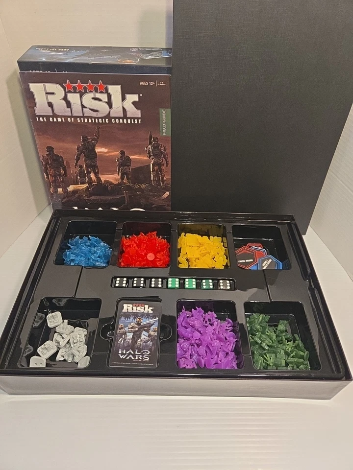 HALO WARS RISK Collector's Edition Board Game 2009 Hasbro - Image 3 of 4