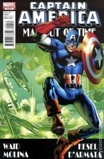 Captain America Man Out of Time #4 VG+ 4.5 2011 Stock Image Low Grade