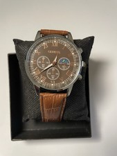 Geneva Mens Quartz Chronograph Tachymeter Wri...