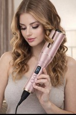 Automatic Hair Curler with LCD Display 1 Rotating Barrel, 4 Heat Settings, 3
