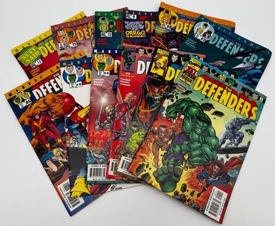The Defenders #1 - #12 Complete Series 2001 Marvel Comic Erik Larsen Kurt Busiek