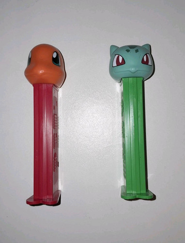 Pokemon Pez Dispensers x2: Charmander & Bulbasaur - Picture 1 of 1