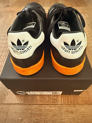 adidas Raf Simons Stan Smith BB2647 Black Orange 2016 Men s 10 OG Box Rare