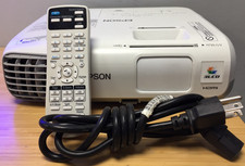 Epson PowerLite 965 H583A XGA 3LCD, 1514 Hours, 82 Eco Hours W/Remote TESTED 