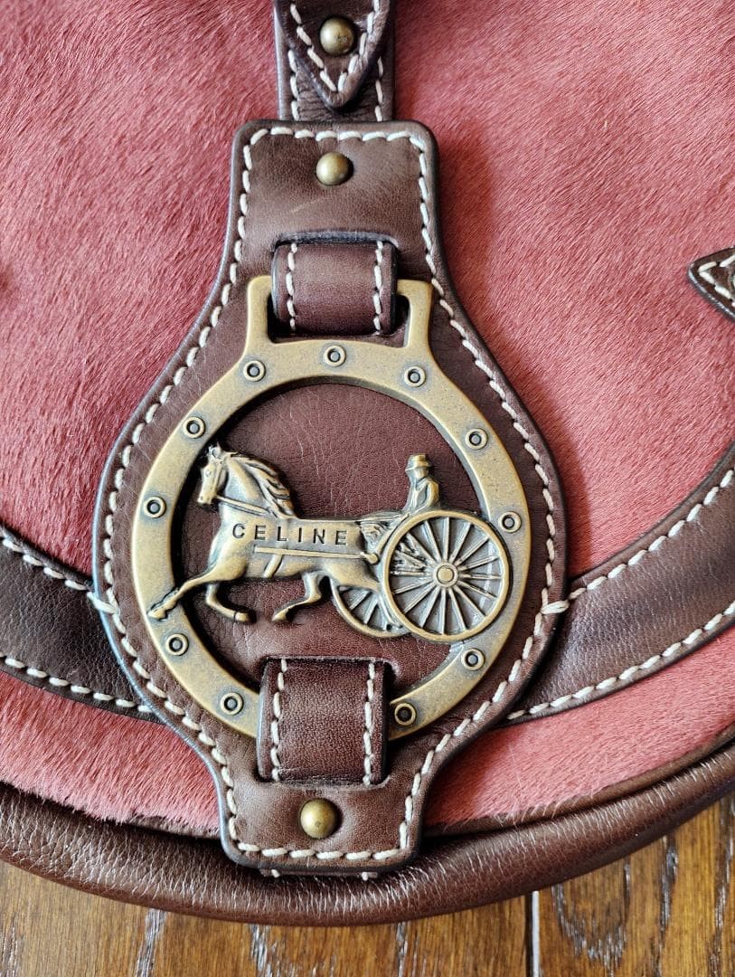 [Extremely Good Condition] [Rare] CELINE Shoulder… - image 3