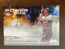 Mark McGwire 2019 Topps Stadium Club Power Zone insert baseball card #PZ-5