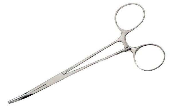 Dam Forceps Curved - Angelzange, LöSezange, Zange, HakenlöSer, HakenlöSezange-image