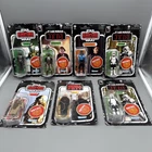 Lot of (7) Kenner Star Wars Retro Collection Sealed Boba Fett Lando Biker Scout