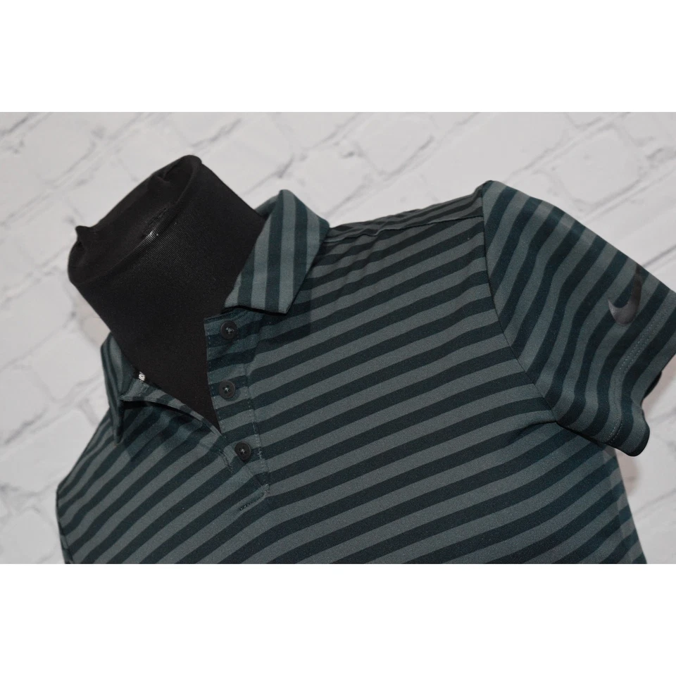 Рубашка поло для гольфа женская Nike размер Small зеленая полиэстер Dri-Fit Performance - Изображение 4 из 4