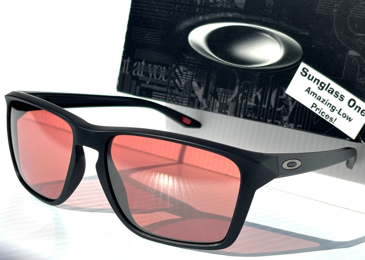 NEW Oakley SYLAS XL Matte Black PRIZM Dark Golf Lens Sunglass 9448