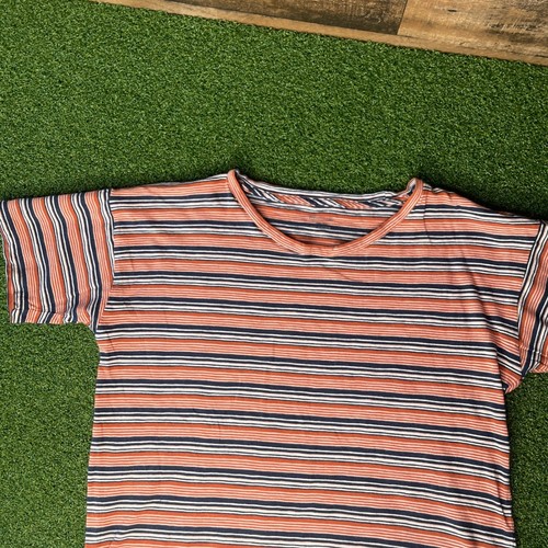 Madewell Striped Casual Everyday Tee Short Sleeve Top Woman's Size Small