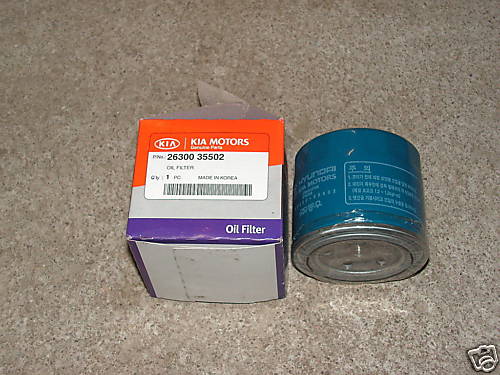Oil Filter To Fit Various Hyundai & Kia Vehicles Part Number 26300-35502 - Picture 1 of 1