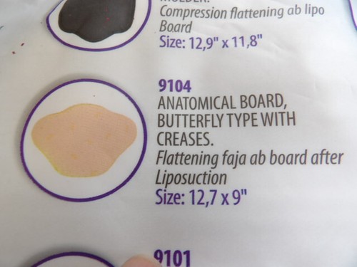 Tabla aplanadora M&D 9104 Faja Ab Board después de la liposucción tabla lipo abdominal beige - Imagen 5 de 6